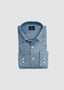 EMANUAL BERG YOGA CASHMERE LS SPORT SHIRT IN BLUE