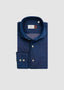 LEFT COAST TEE LONG SLEEVE SPORT SHIRT IN DARK BLUE WASH