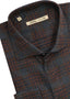 MAURIZIO BALDASSARI PAOLO BUNYAN LS SPORT SHIRT IN CHARCOAL GREY