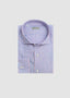SARTORIO LONG SLEEVE SPORT SHIRT IN PINK AND BLUE STRIPES
