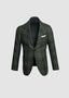 SARTORIO SOFT SPORT COAT IN DONEGAL WINDOWPANE IN OLIVE
