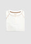 BORGO SADDLE HENLEY IN WHITE