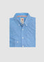 RELWEN LONG SLEEVE SPORT SHIRT IN MARINE & WHITE HEMP STRIPES