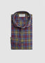 TINTORIA MATTEI LONG SLEEVE SPORT SHIRT IN DUSTY ROSE PLAID