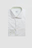 STENSTRÖMS DRESS SHIRT IN WHITE WITH GREEN TRIM