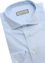 CANALI DRESS SHIRT IN BLUE & WHITE GINGHAM 