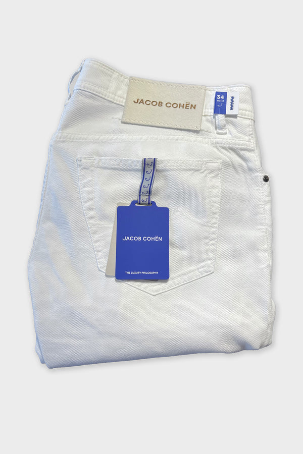 5-Pocket in White Raging Soft On