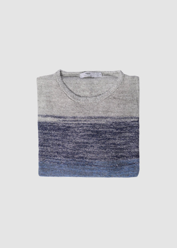 INIS MEAIN SWEATER IN BLUE GREY 