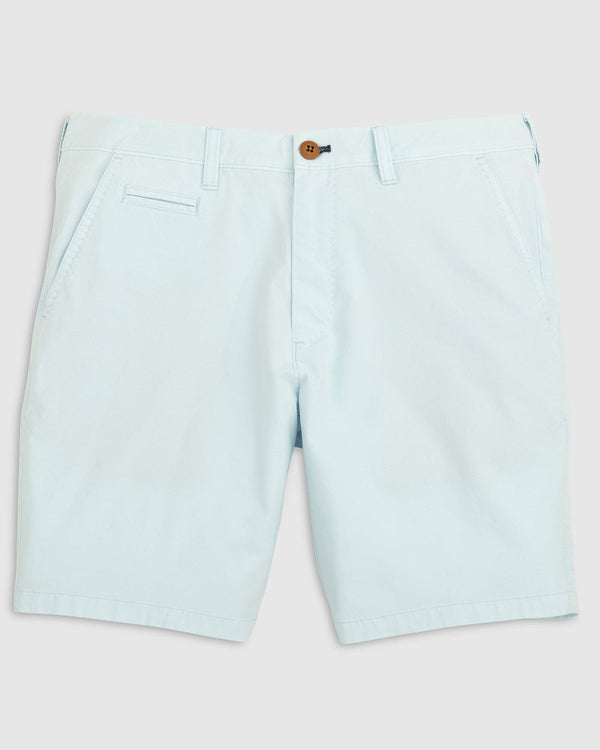 Cotton Stretch Shorts in Sky Blue