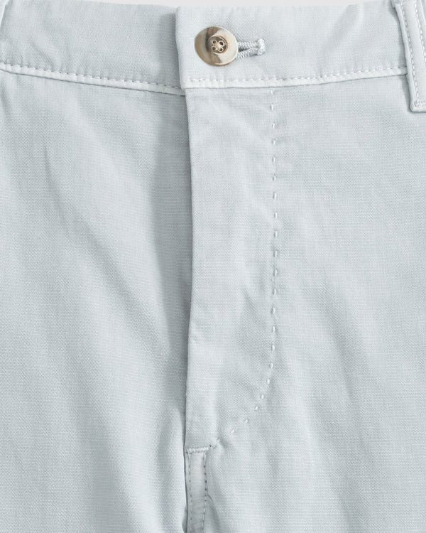 Nassau Cotton Blend Shorts in Chrome
