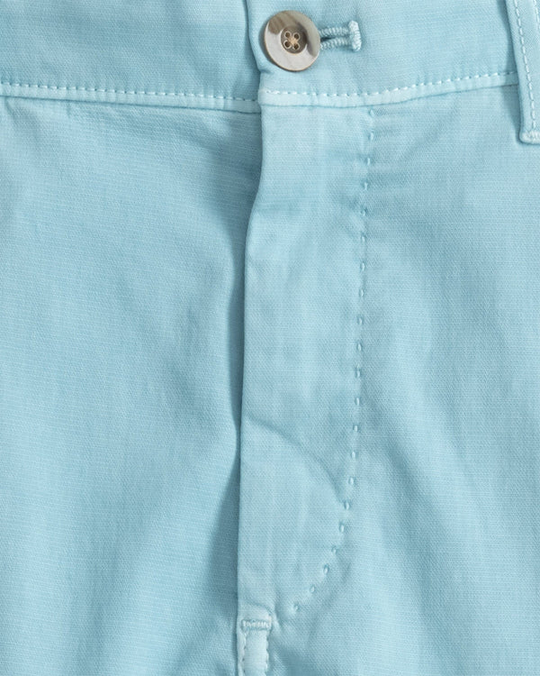 Nassau Cotton Blend Shorts in Peacock