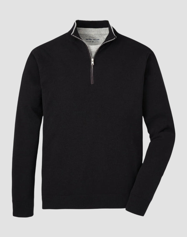 Excursionist Quarter- Zip In Black