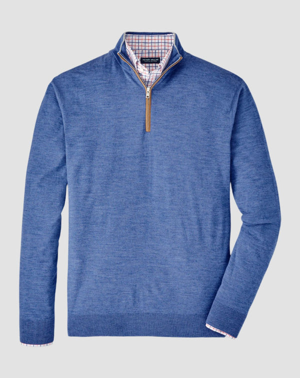 Excursionist Quarter- Zip In Nordic Blue