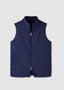 PETER MILLAR RYDER REVERSIBLE VEST IN NAVY