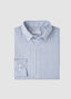 PETER MILLAR JULIAN CROWN LITE COTTON-STRETCH SPORT SHIRT IN EVENING TIDE
