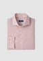 PETER MILLAR TORINO COTTON SPORT SHIRT IN RED ROUGE