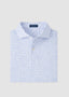 PETER MILLAR OLIVE GROVE PERFORMANCE JERSEY POLO IN WHITE