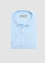 CANALI SHORT SLEEVE JERSEY IN WHITE AND BLUE