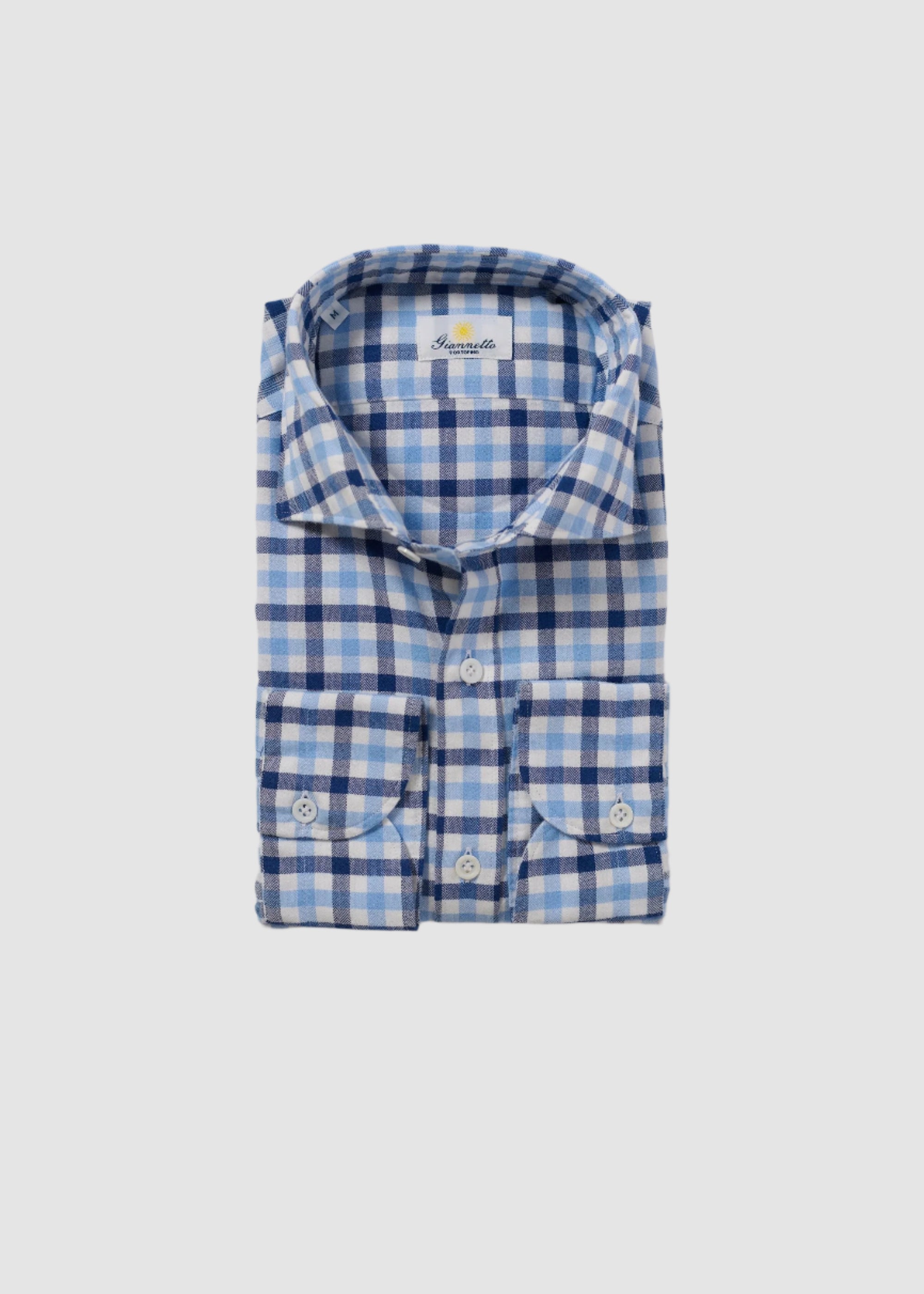 giannetto portofino シャツ GIANNETTO PORTOFINO Camicia Denim Light COMFORT FIT