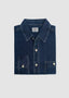 FAHERTY TRIED & TRUE CHAMBRAY WORKSHIRT IN NIGHT LAGOON WASH
