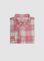 FAHERTY TRIED & TRUE CHAMBRAY WORKSHIRT IN CARNATION FIELD PLAID