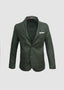 LUCIANO BARBERA SPORT COAT IN OLIVE HERRINGBONE