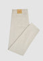 PESCAROLO 5 POCKET SELVEDGE BULL IN LIGHT KHAKI