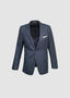 CANALI EASY TOOTH SPORT COAT IN NAVY