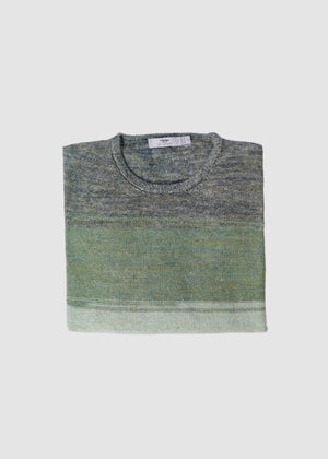 INIS MEAIN SWEATER IN SAGE BLUE