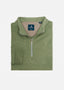 JOHNNIE-O MIKEY PERFORMANCE QUARTER ZIP PULLOVER IN FERN