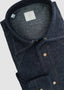 ELEVENTY LONG SLEEVE SPORT SHIRT IN BLUE