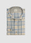 ELEVENTY LONG SLEEVE SPORT SHIRT IN ZUCCHERO