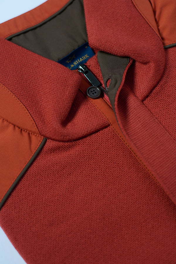 Wool Quarter Zip Typhoon