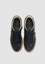OFFICINE CREATIVE GUM SOLED SNEAKER WITH TRIM IN BLUE