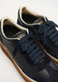 OFFICINE CREATIVE GUM SOLED SNEAKER WITH TRIM IN BLUE