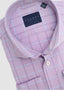 CALDER LONG SLEEVE WINDOW SPORT SHIRT IN LAVENDER