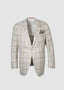 ISAIA WINDOW SPORT COAT IN BROWN