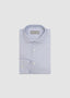 CANALI DRESS SHIRT IN GREY TIGHT STRIPES