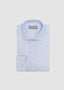 CANALI DRESS SHIRT IN BLUE TIGHT STRIPES