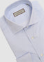 CANALI DRESS SHIRT IN BLUE TIGHT STRIPES