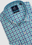 JOHNNIE-O LONG SLEEVE SPORT SHIRT ANSEL IN LAGUNA BLUE