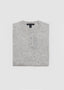 AUTUMN CASHMERE DONEGAL HENLEY CASHMERE IN HUSKY