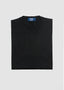 FEDELI CREW IN BLACK MERINO