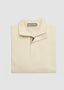 CANALI CASHMERE WOOL SWEATER IN IVORY WITH SUEVE PLACKET