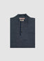 RELWEN BI-WAFFLE MOCK IN NAVY