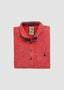 RELWEN TERRY SNAP ZIP MOCK IN PAPRIKA