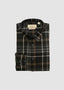 BORGO LONG SLEEVE SPORT SHIRT IN CERAMICA BLACK PLAID 