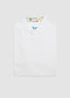 STENSTROMS WHITE POLO WITH CONTRAST 