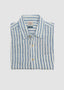 FAHERTY LONG SLEEVE SPORT SHIRT HORIZON IN IVORY STRIPE