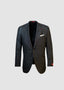 ISAIA SPORT COAT IN BLACK DONEGAL